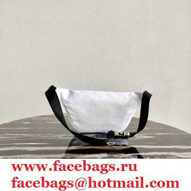 Prada Re-Nylon and Saffiano Leather Belt Bag 2VL033 White 2020