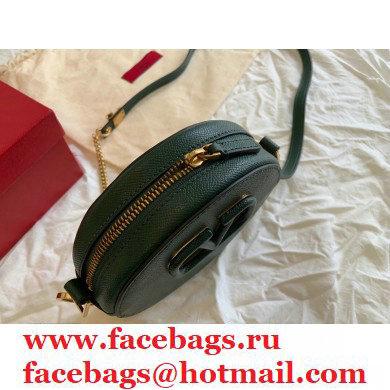 Valentino Round VSLING Leather Bag Green 2020 - Click Image to Close