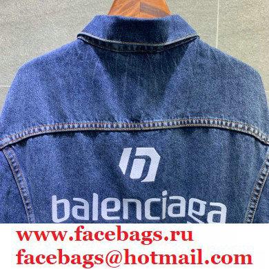 balenciaga blue denim coat fall 2020 - Click Image to Close