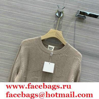 hermes cashmere sweater off white 2020