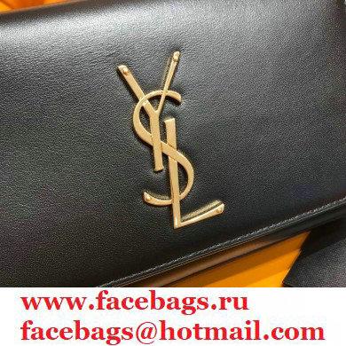 saint laurent Kate belt bag in smooth leather 534395 black/gold