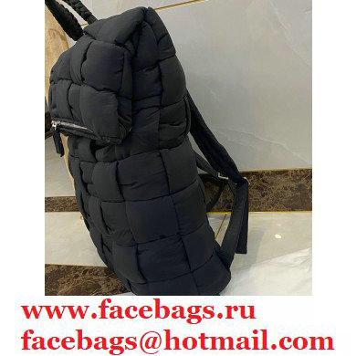 Bottega Veneta Fold-top THE PADDED BACKPACK Bag in Nylon Black 2021