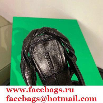 Bottega Veneta Heel 8.5cm BV POINT Slingback Shoes Black 2020 - Click Image to Close