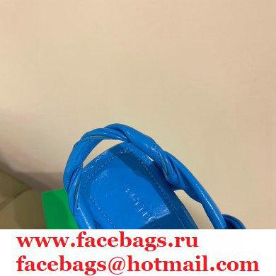 Bottega Veneta Heel 8.5cm BV POINT Slingback Shoes Blue 2020
