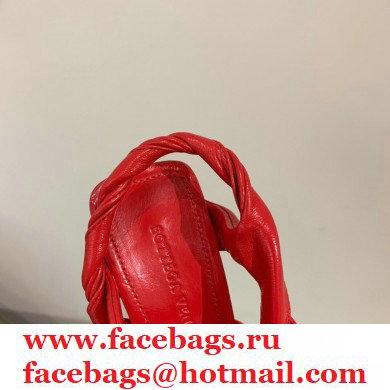 Bottega Veneta Heel 8.5cm BV POINT Slingback Shoes Red 2020