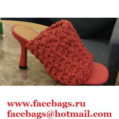 Bottega Veneta Heel 8.5cm THE BOARD Sandals Red 2021