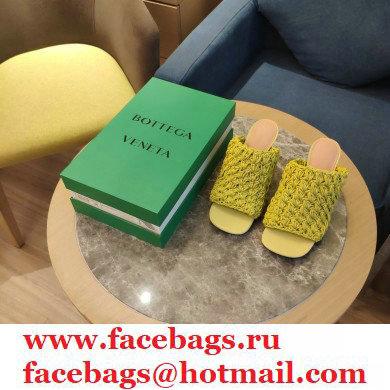 Bottega Veneta Heel 8.5cm THE BOARD Sandals Yellow 2021