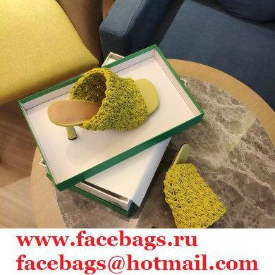 Bottega Veneta Heel 8.5cm THE BOARD Sandals Yellow 2021