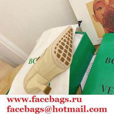 Bottega Veneta Heel 8.5cm THE MADAME Horsebit Pumps in Crush Nappa Beige 2021