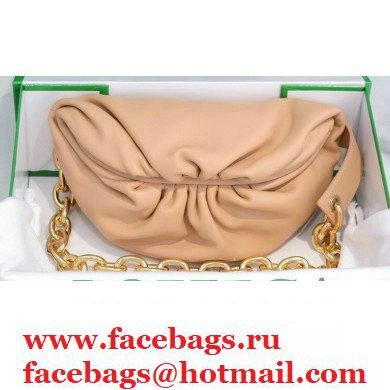Bottega Veneta Nappa The Mini Pouch Bag Nude