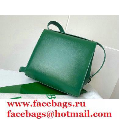Bottega Veneta THE CLIP Squared Shoulder Bag in Box Calf Green 2021 - Click Image to Close
