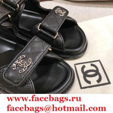 Chanel CC Logo Beach Sandals G35927 06 2021