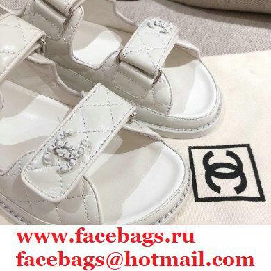 Chanel CC Logo Beach Sandals G35927 07 2021