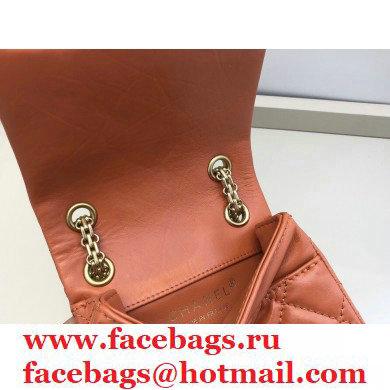 Chanel Calfskin 2.55 Reissue Phone Bag AS1326 Orange 2021 - Click Image to Close