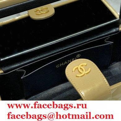 Chanel Get Round Vintage Vanity Case Bag Gold 2021 - Click Image to Close