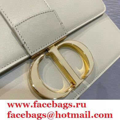 Dior 30 Montaigne Bag in Box Calfskin Beige 2021