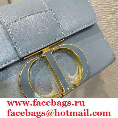 Dior 30 Montaigne Box Bag in Box Calfskin Cloud Blue 2021 - Click Image to Close