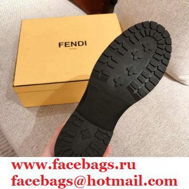 Fendi Black Leather Biker Ankle Boots 04 2021 - Click Image to Close