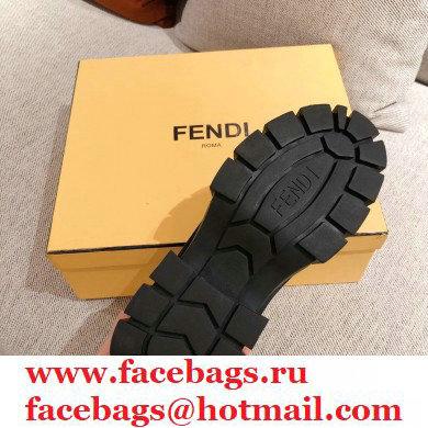 Fendi Black Leather Force Lace-ups 2021 - Click Image to Close