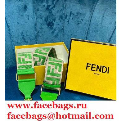 Fendi Canvas Long Shoulder Strap You Green 2021