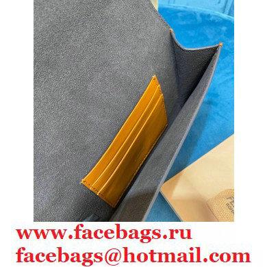 Fendi Flat Baguette Mini Bag Brown with Detachable Shoulder Strap 2021