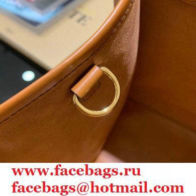 Fendi Leather Sunshine Shopper Tote Bag Brown 2020