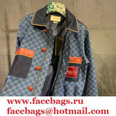 Gucci Eco washed organic denim jacket 649110 2021