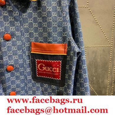 Gucci Eco washed organic denim jacket 649110 2021