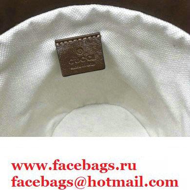 Gucci Horsebit 1955 Small Bucket Bag 637115 GG Supreme Canvas 2021 - Click Image to Close