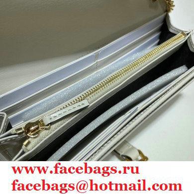 Gucci Jackie 1961 Chain Wallet Bag 652681 Leather White 2021 - Click Image to Close