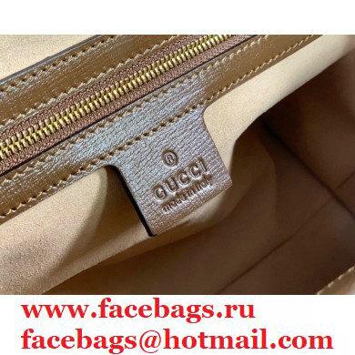 Gucci Jackie 1961 Medium Tote Bag 649016 GG Supreme Canvas 2021