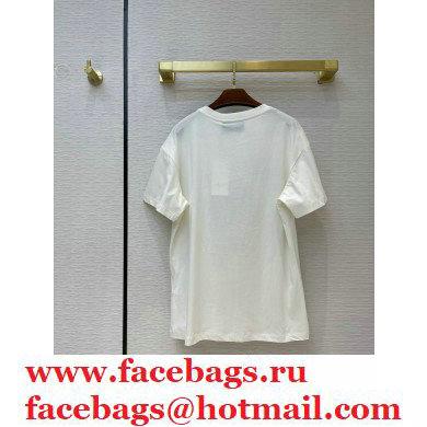 GuccixDoraemo cotton T-shirt white 2020