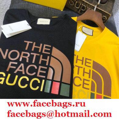 GuccixNorth Face cotton T-shirt 2021 - Click Image to Close