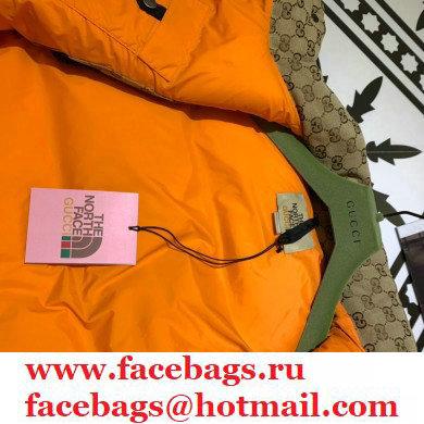 GuccixNorth Face down jacket 2021