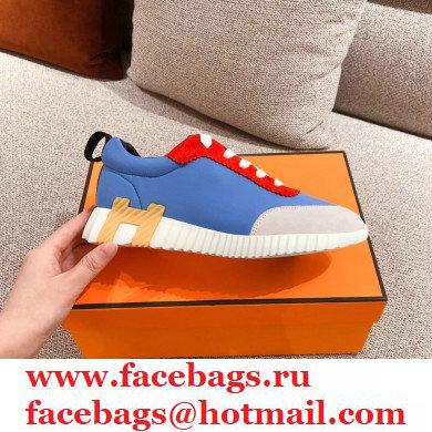 Hermes Technical Canvas Bouncing Sneakers 05 2021