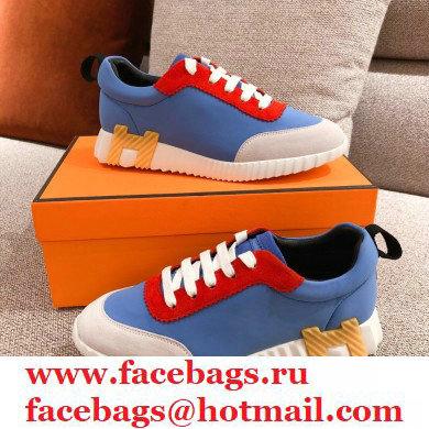 Hermes Technical Canvas Bouncing Sneakers 05 2021