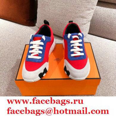 Hermes Technical Canvas Bouncing Sneakers 07 2021