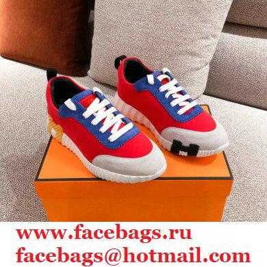 Hermes Technical Canvas Bouncing Sneakers 07 2021