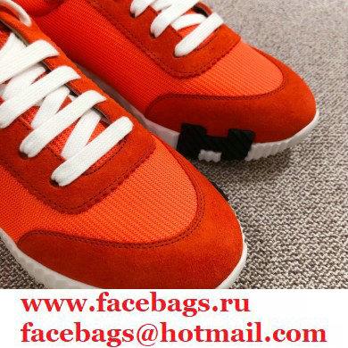Hermes Technical Canvas Bouncing Sneakers 08 2021