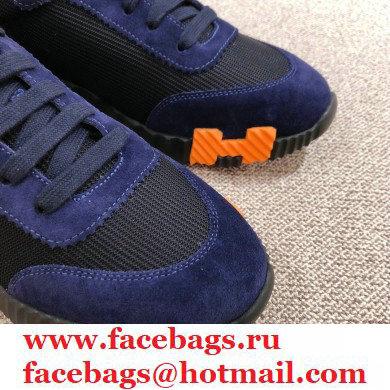 Hermes Technical Canvas Bouncing Sneakers 09 2021