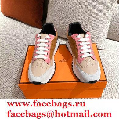 Hermes Trail Sneakers in Calfskin 02 2021 - Click Image to Close