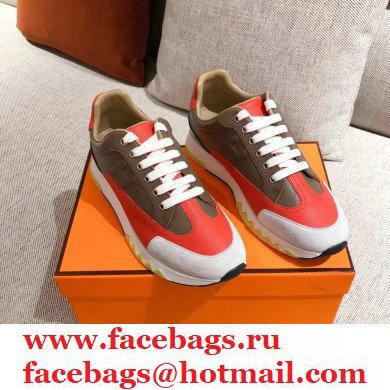 Hermes Trail Sneakers in Calfskin 05 2021 - Click Image to Close