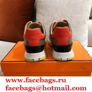 Hermes Trail Sneakers in Calfskin 05 2021 - Click Image to Close