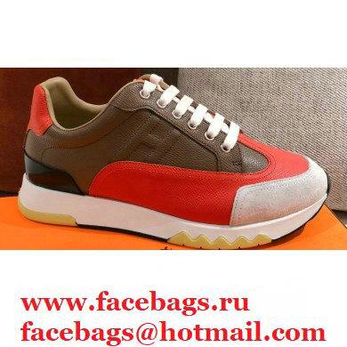 Hermes Trail Sneakers in Calfskin 05 2021