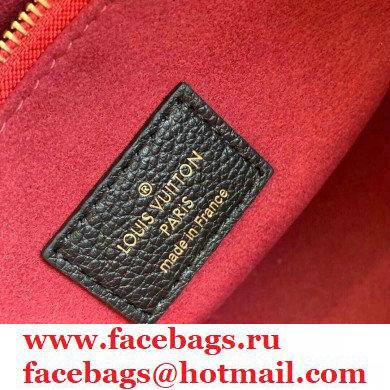 Louis Vuitton Bicolor Onthego PM Bag Monogram Empreinte Leather M45659 Black 2021