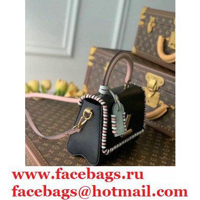 Louis Vuitton EPI Braided Twist MM Bag with Top Handle M57318 Black 2021 - Click Image to Close