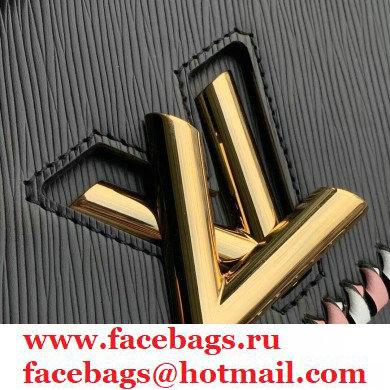 Louis Vuitton EPI Braided Twist MM Bag with Top Handle M57318 Black 2021 - Click Image to Close