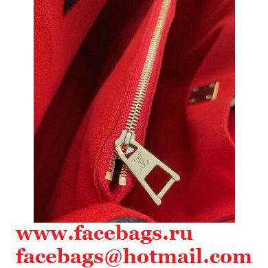 Louis Vuitton Lockme Shopper Tote Bag M57345 Black 2021 - Click Image to Close
