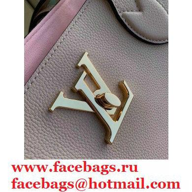 Louis Vuitton Lockme Shopper Tote Bag M57346 Greige 2021 - Click Image to Close
