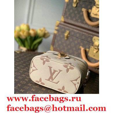 Louis Vuitton Monogram Nice Vanity PM Bag M45599 Cream/Bois de Rose Pink 2021 - Click Image to Close